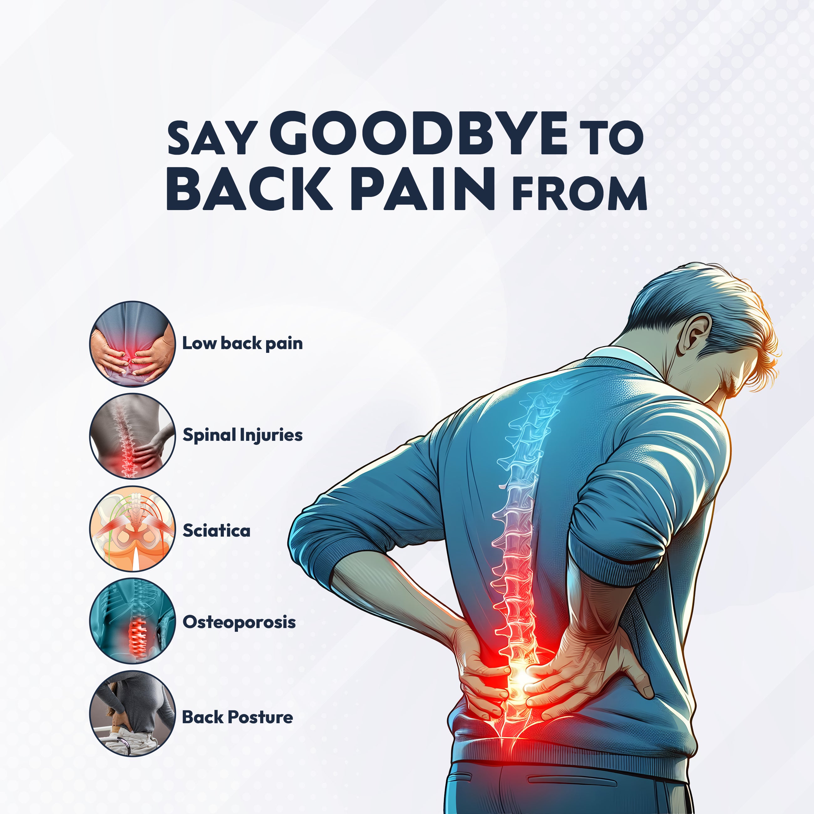 I5Joints – Back Support With Stays I5Joints – Back Support With Stays